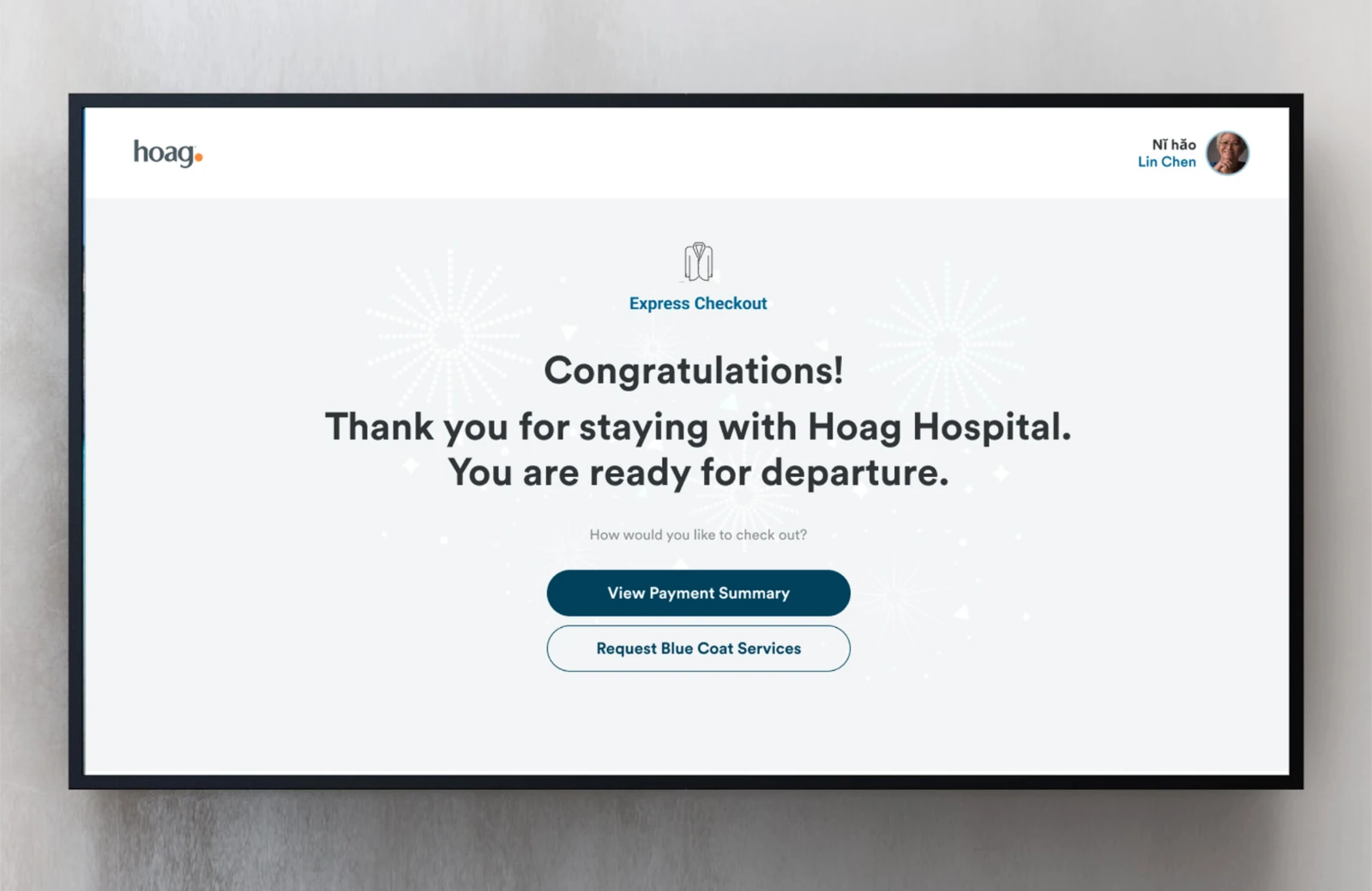 Hoag - Checkout