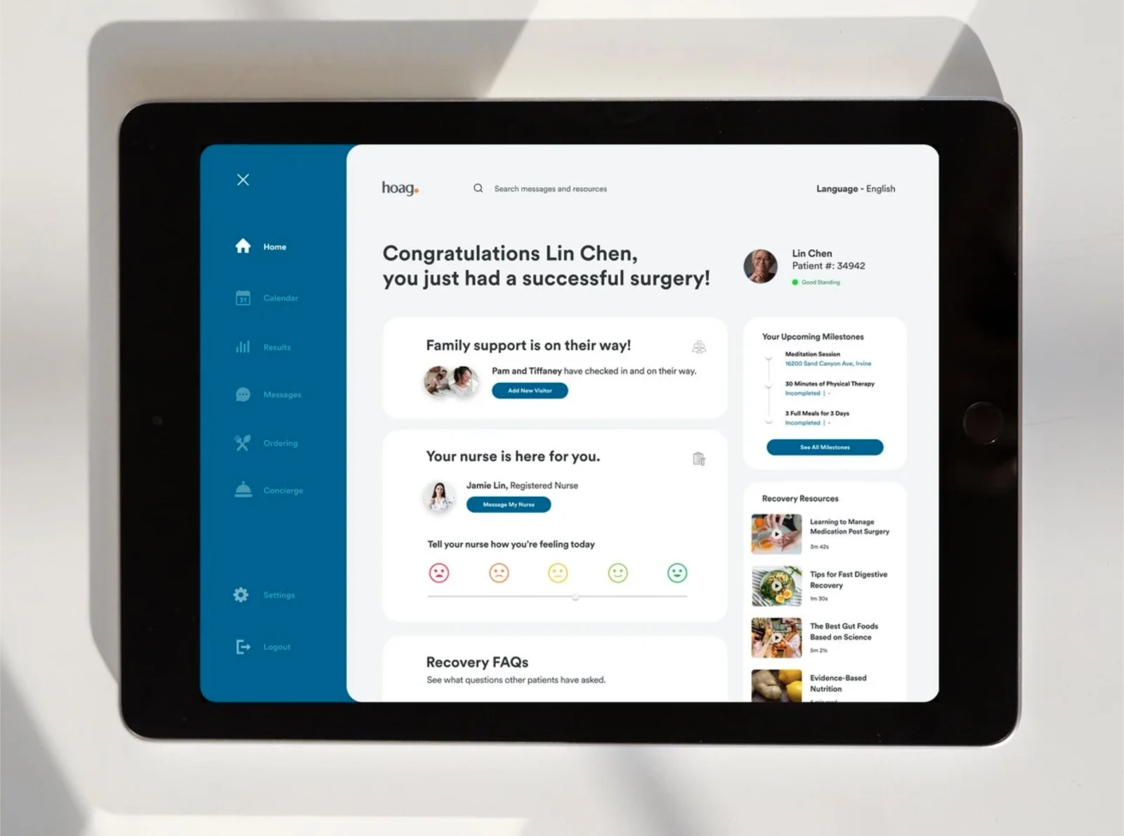 Hoag - Tablet
