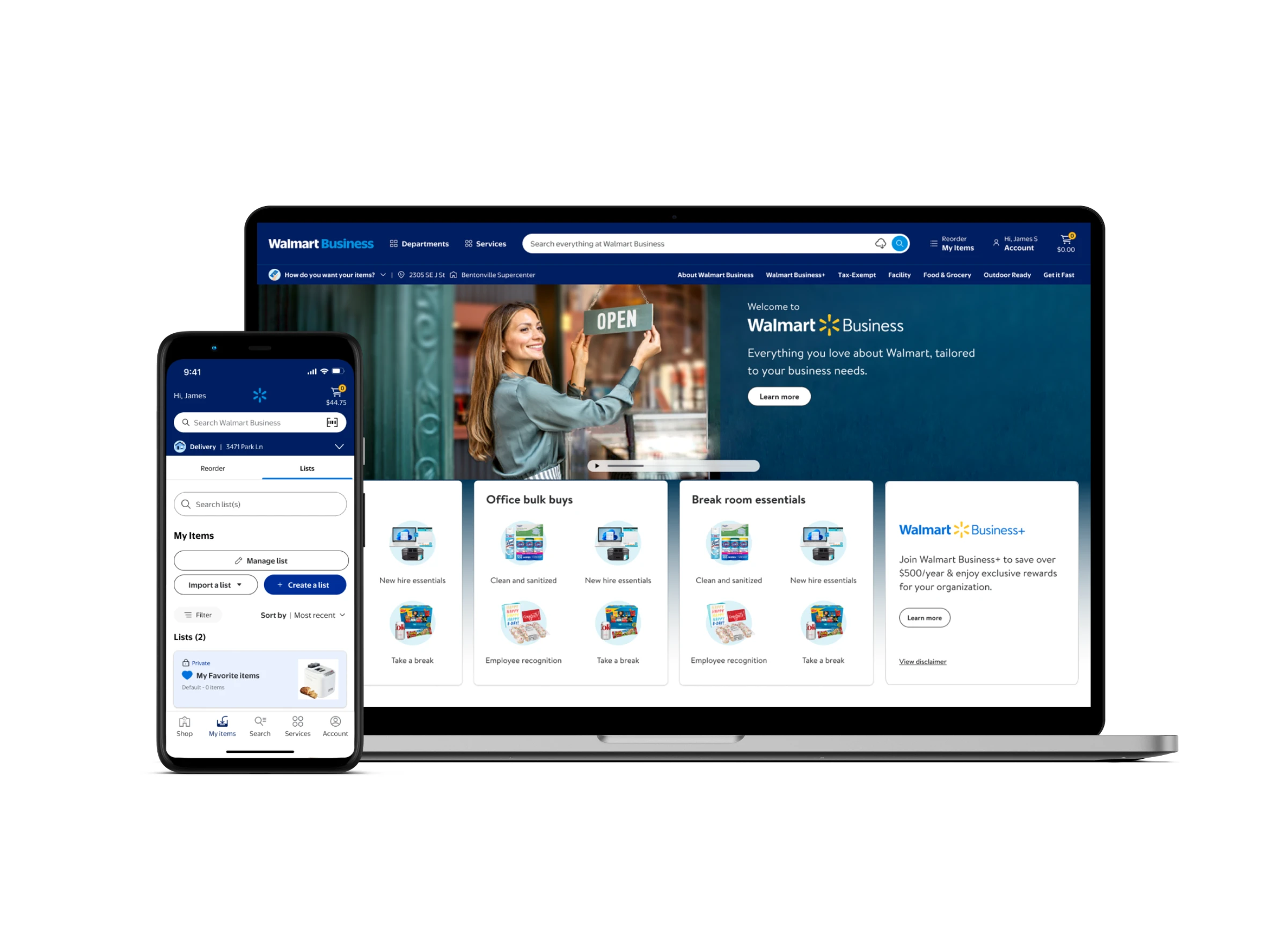 Walmart - Desktop & Mobile