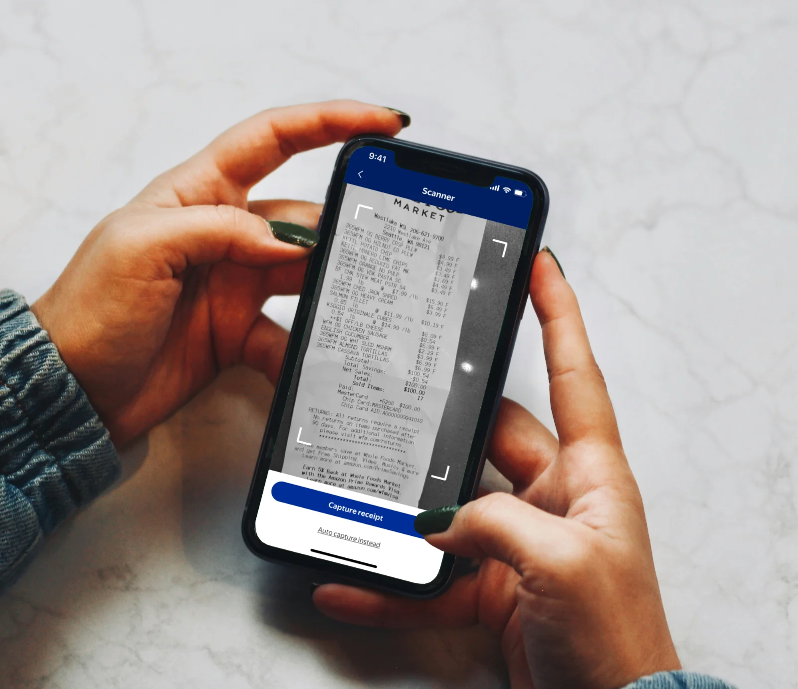 Walmart - Receipt Photo